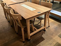 Hutten - restauranttafel (2x) - afbeelding 2 van  4