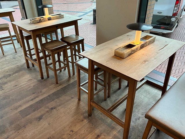 Hutten - restauranttafel (2x) - afbeelding 1 van  7