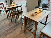 Hutten - restauranttafel (2x) - afbeelding 1 van  7