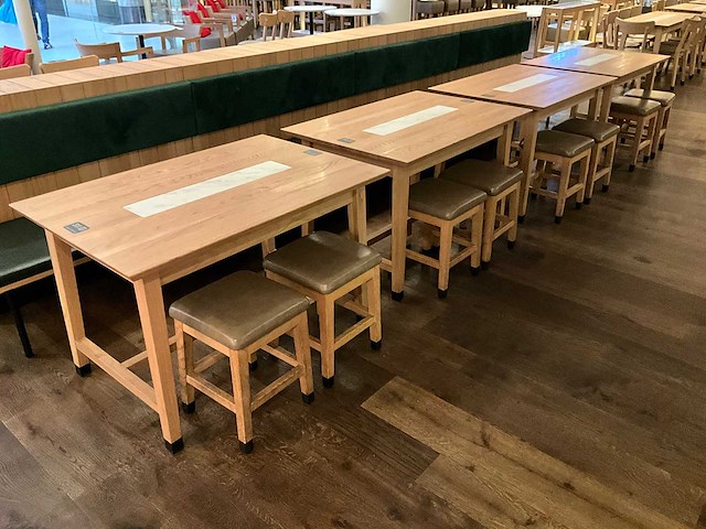 Hutten - restauranttafel (4x) - afbeelding 1 van  7