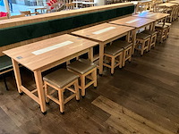 Hutten - restauranttafel (4x) - afbeelding 1 van  7
