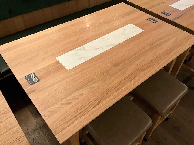 Hutten - restauranttafel (4x) - afbeelding 5 van  7