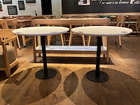 Hutten - restauranttafel ø 80 cm (2x) - afbeelding 4 van  5