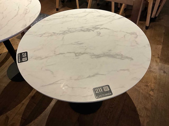 Hutten - restauranttafel ø 80 cm (2x) - afbeelding 5 van  5