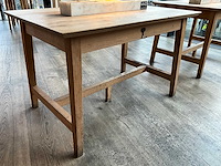 Hutten - restauranttafel met marmeren opbouw en verlichting - afbeelding 2 van  5