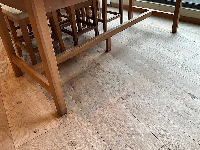 Hutten - restauranttafel met marmeren opbouw & verlichting (2x) - afbeelding 4 van  5