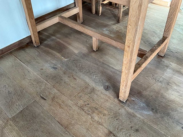 Hutten - restauranttafel met marmeren opbouw & verlichting - afbeelding 3 van  4