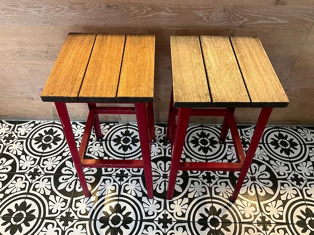 Hutten - terras barkruk (6x) - afbeelding 5 van  7