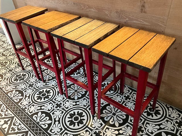 Hutten - terras barkruk (6x) - afbeelding 7 van  7