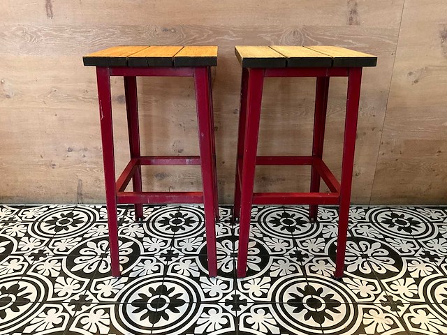 Hutten - terras barkruk (6x) - afbeelding 2 van  7