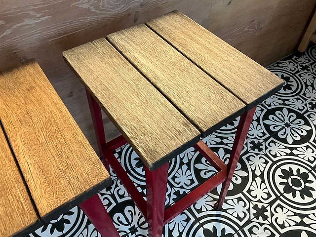 Hutten - terras barkruk (6x) - afbeelding 4 van  7