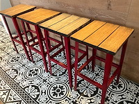 Hutten - terras barkruk (8x) - afbeelding 1 van  7