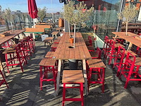 Hutten - terras barkruk (8x) - afbeelding 2 van  4