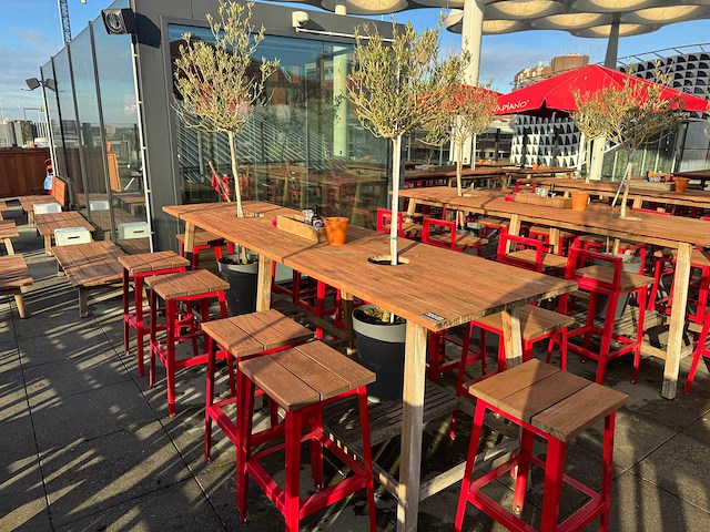 Hutten - terras barkruk (8x) - afbeelding 4 van  4