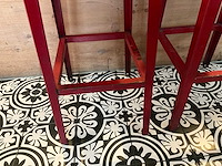 Hutten - terras barkruk met rugleuning (8x) - afbeelding 8 van  9