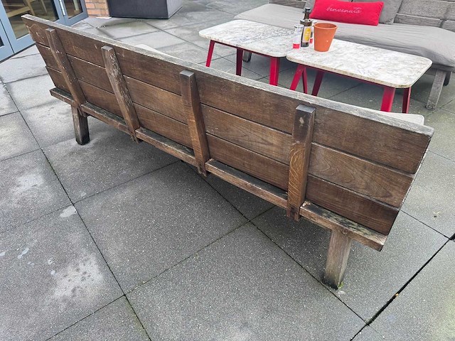 Hutten - terrasbank met kussens - afbeelding 4 van  5