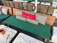 Hutten - terrasbank met kussens - afbeelding 2 van  4