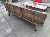 Hutten - terrasbank met kussens - afbeelding 4 van  5