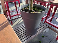 Hutten - terrasset bartafel met 10 krukken - afbeelding 12 van  12