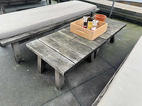 Hutten - terrastafel (2x) - afbeelding 1 van  4