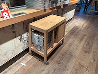 Hutten - verrijdbaar houten servicemeubel - afbeelding 3 van  4