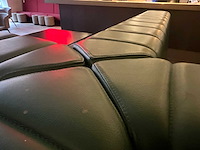 Hutten - vierzijdige lederen restaurantbank "x" - afbeelding 9 van  10