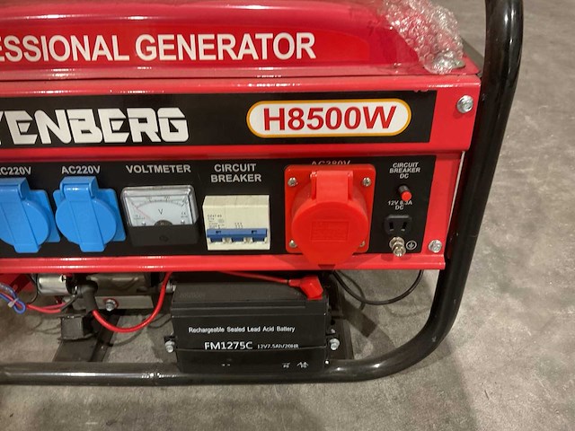 Huttenberg h8500w 202619051129 stroomgenerator - afbeelding 7 van  13