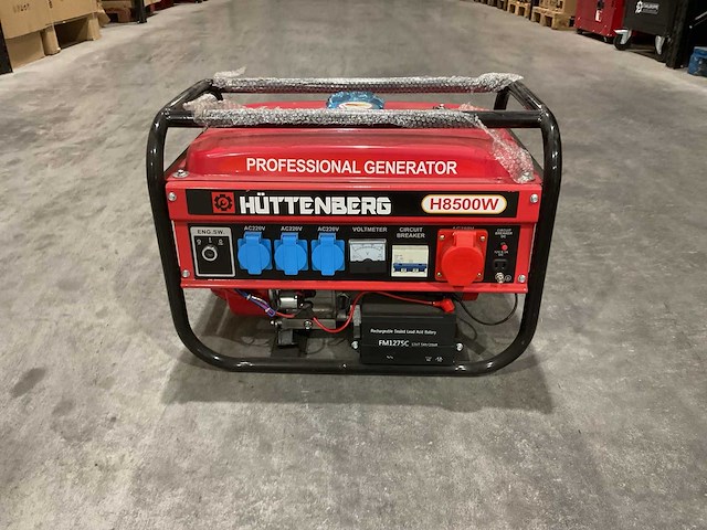 Huttenberg h8500w 202619051129 stroomgenerator - afbeelding 1 van  13