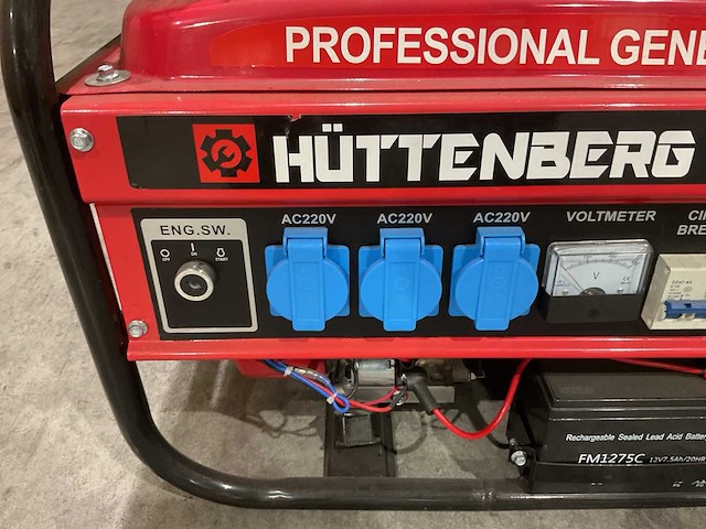 Huttenberg h8500w 202619051129 stroomgenerator - afbeelding 6 van  13