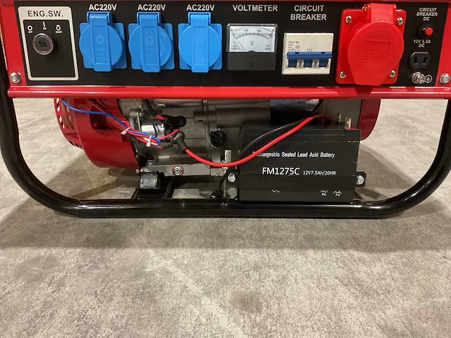 Huttenberg h8500w met accu 191545 stroomgenerator - afbeelding 9 van  14