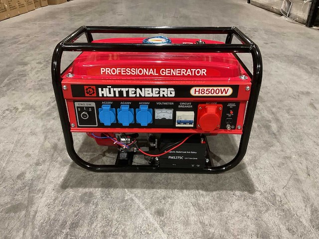 Huttenberg h8500w met accu 191545 stroomgenerator - afbeelding 1 van  14