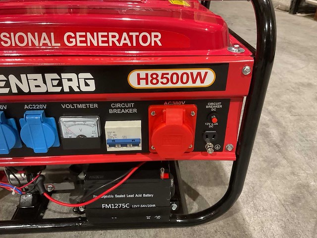Huttenberg h8500w met accu 191545 stroomgenerator - afbeelding 7 van  10