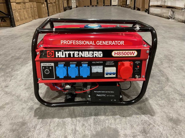 Huttenberg h8500w met accu 191548 stroomgenerator - afbeelding 1 van  8