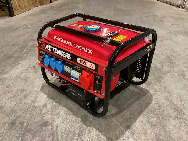Huttenberg h8500w met accu 191548 stroomgenerator - afbeelding 1 van  1