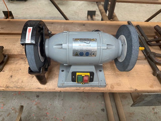 Huvema - 2001 - hu 200 bgb - dubbelsteens slijpmachine - afbeelding 2 van  3