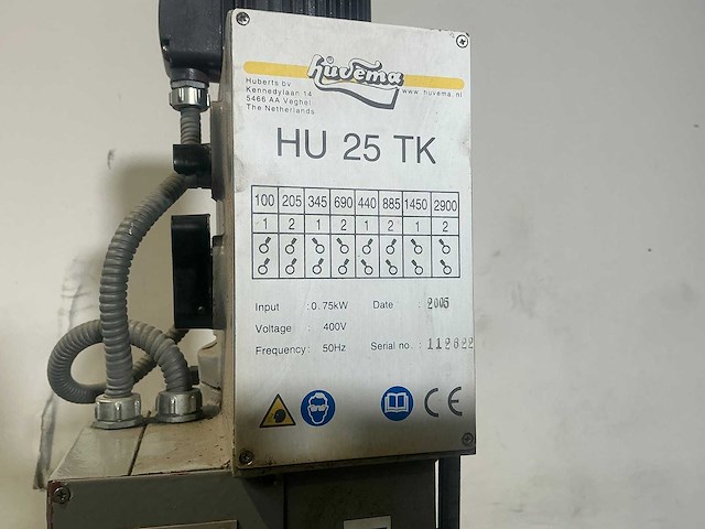 Huvema - 2005 - hu 25 tk - kolomboormachine - afbeelding 4 van  9