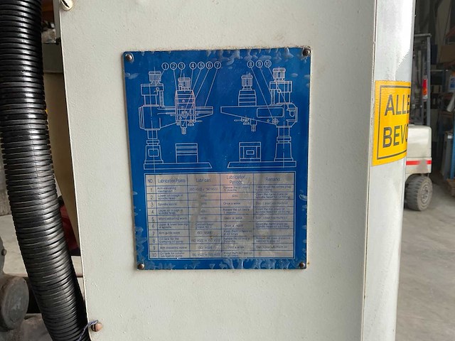 Huvema - 2005 - z3040x12(i) - radiaal boormachine - afbeelding 10 van  21