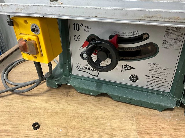 Huvema 10” zaagtafel - afbeelding 4 van  5