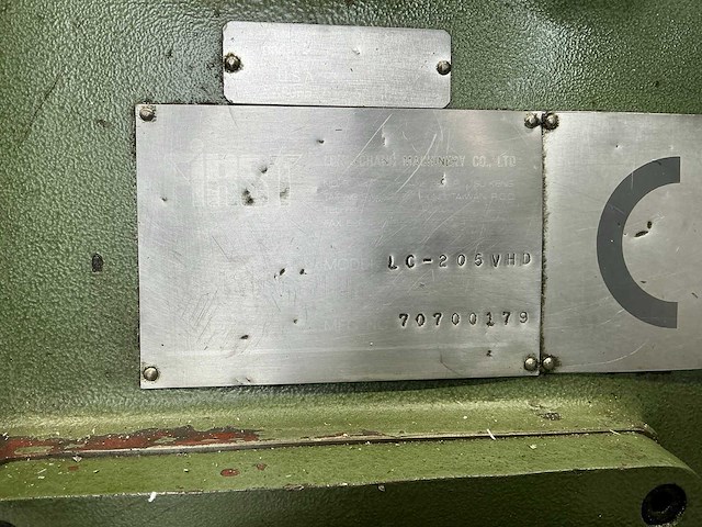 Huvema first lc 205vhd freesmachine - afbeelding 20 van  20