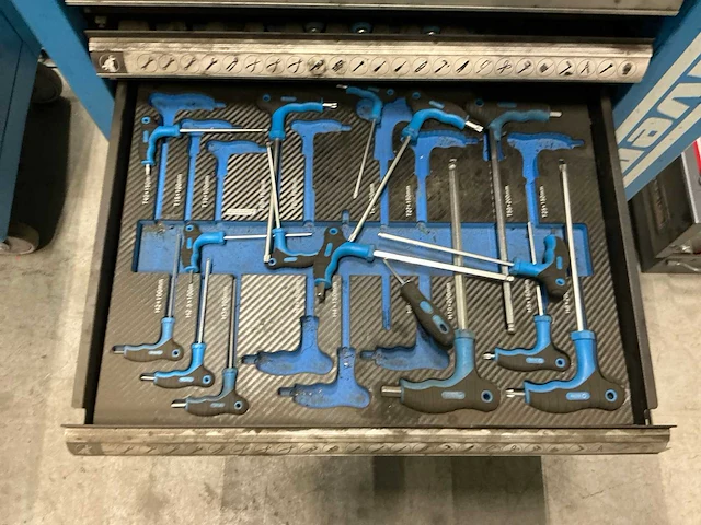 Huvema gereedschapswagen met inhoud - afbeelding 7 van  10