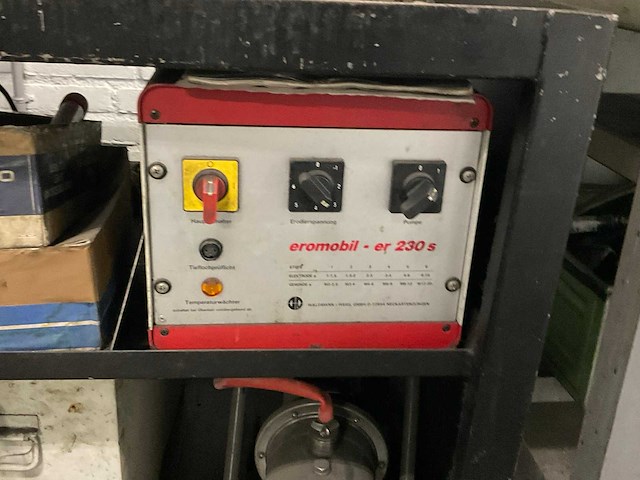 Huvema hu 16 profi erodeer tafelboormachine - afbeelding 8 van  11