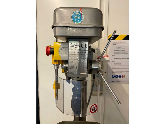 Huvema hu-16 profi kolomboormachine op onderstel - afbeelding 4 van  8
