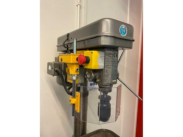 Huvema hu-16 profi kolomboormachine op onderstel - afbeelding 6 van  8