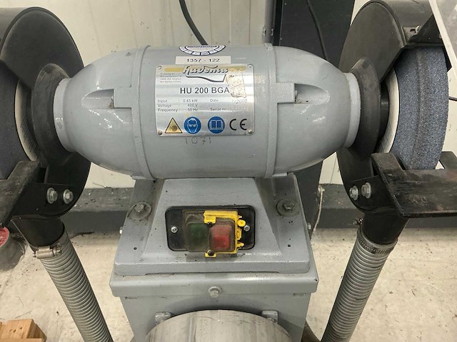 Huvema hu 200 bga dubbelsteens slijpmachine - afbeelding 4 van  5