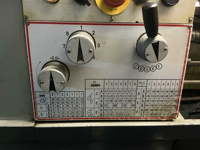 Huvema hu 360 vac x 1000 universele draaibank - afbeelding 6 van  24