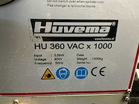Huvema hu 360 vac x 1000 universele draaibank - afbeelding 9 van  24