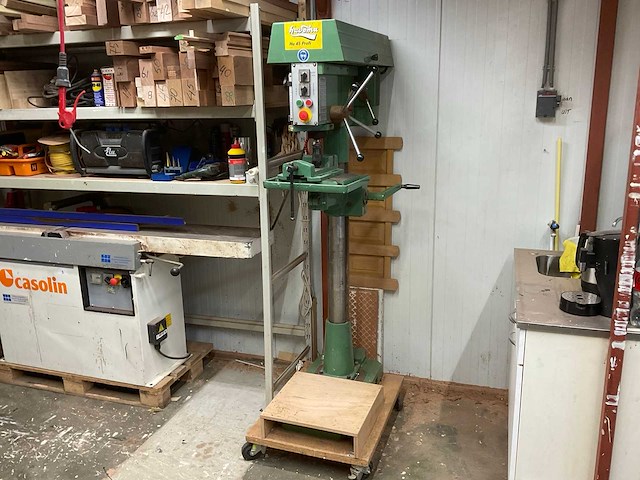 Huvema hu 45k profi kolomboormachine - afbeelding 1 van  4