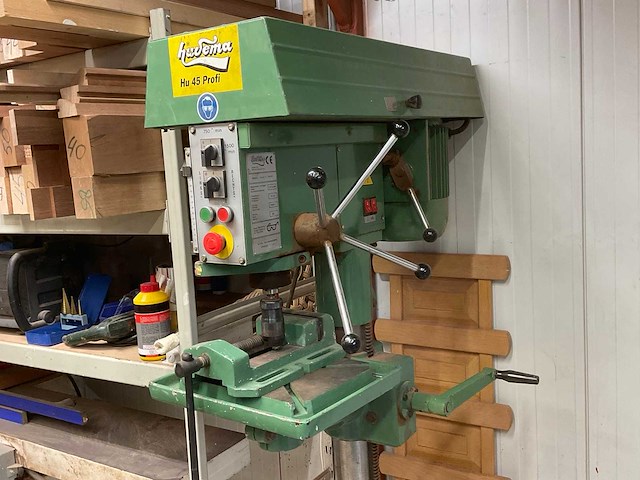 Huvema hu 45k profi kolomboormachine - afbeelding 2 van  4