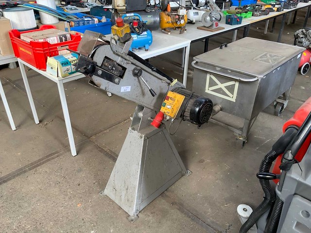 Huvema hu 75 x 2000 bandslijpmachine - afbeelding 1 van  6