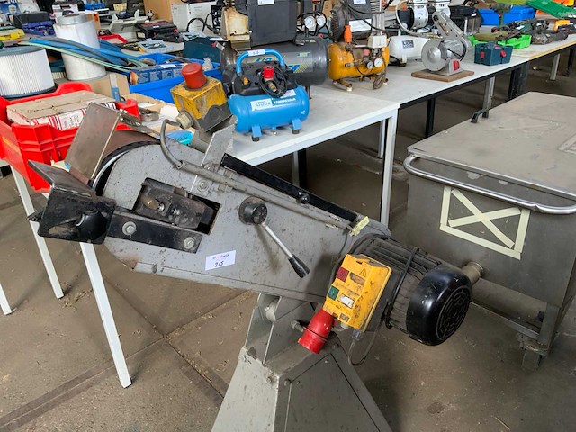 Huvema hu 75 x 2000 bandslijpmachine - afbeelding 2 van  6